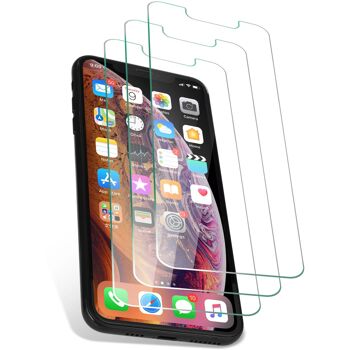 PACK DE 3 VERRES TREMPES POUR IPHONE Xr 3