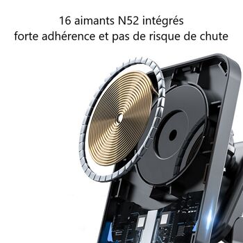 SUPPORT & CHARGEUR VOITURE MAGSAF 2