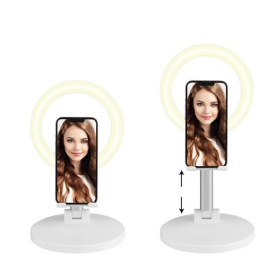 RING LIGHT PHONE HOLDER