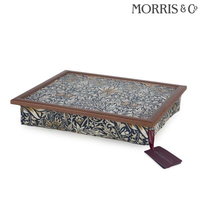 Wool Filled Lap Tray in William Morris Snakeshead