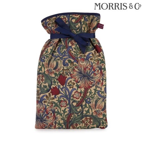 Large Hot Water Bottle in William Morris Golden Lily