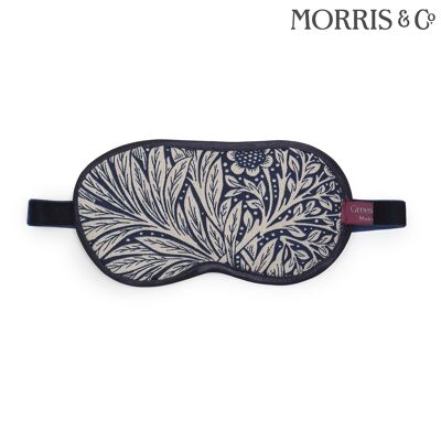 Entspannende Augenmaske mit Lavendelfüllung in William Morris Marigold Indigo