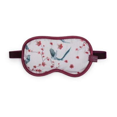 Relaxing Lavender Filled Eye Mask in Kiji Tailed Birds