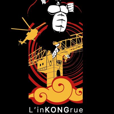 Illustration L’inKonGrue de La Grue Jaune par Christophe Latard