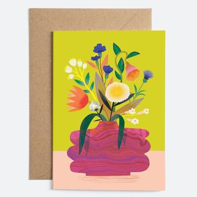 Mazzo di fiori Lime | Carta