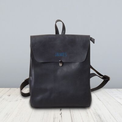 Womens Colorway Genuine Leather Backpack