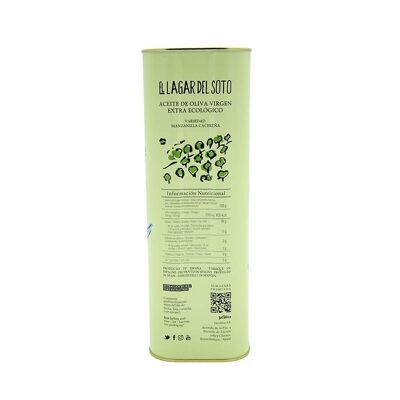 EVOO Lagar del Soto BIO Dose, Manzanilla Cacereña, Jacoliva