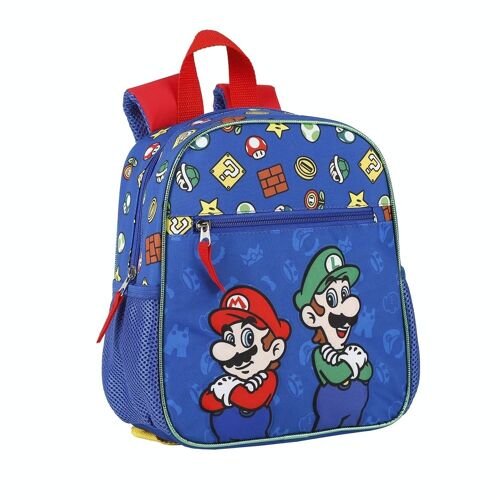 Super Mario y Luigi mochila pre escolar.