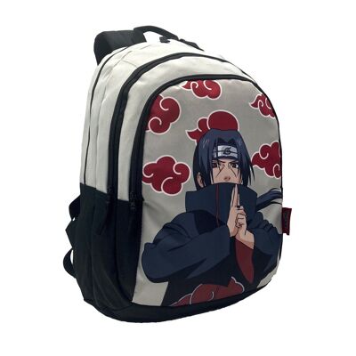 Naruto Itachi double compartment primary backpack, large capacity and adaptable to trolley.