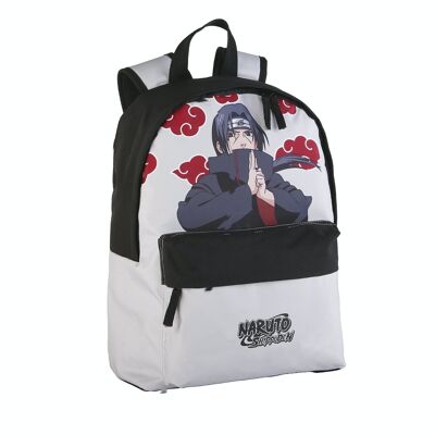 Naruto Itachi mochila americano, adaptable a carro. Compartimento portalaptop.