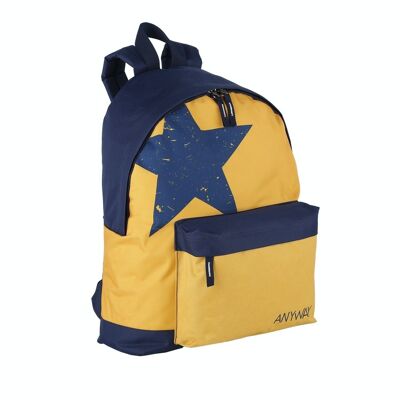 American Star Backpack On The Road Star Court. Lined interior, padded back.