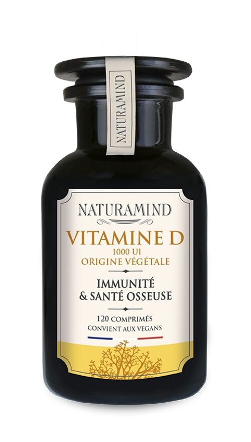 Vitamine D BIO - origine végétale - 60 comprimés