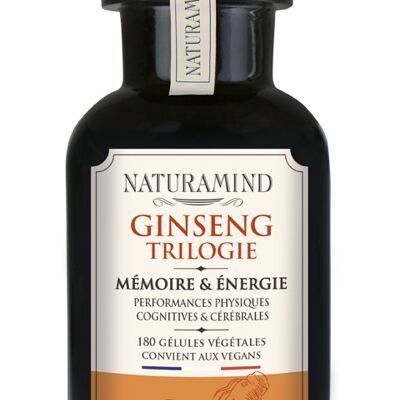 Trilogia di Ginseng Biologico - 180 capsule