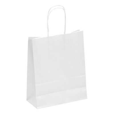 White kraft paper bag 18x8x22