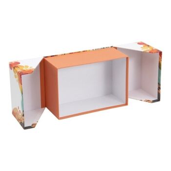 Boite double ouverture carton Color 22,5x15,7x10 3