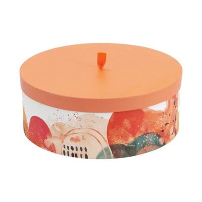 Color cardboard hat box diameter 31.5x12