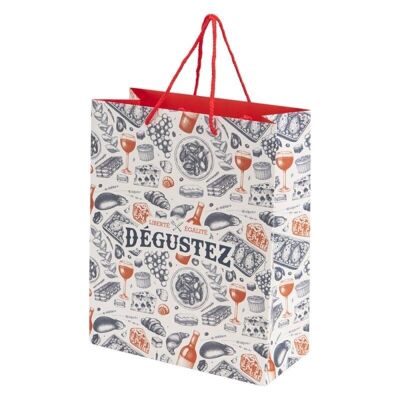 Degsutez cardboard rectangular bag 26x12x32