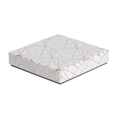 Square cardboard box Exception 15.2x15.2x3.2