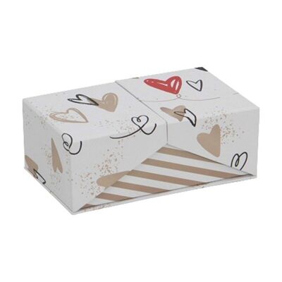 Unconditional rectangular cardboard box 16.2x9.7x6