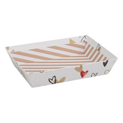 Rectangular cardboard basket Unconditional 27x20x5