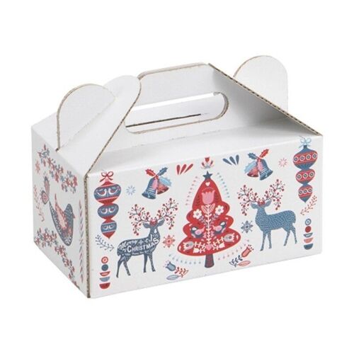 Box rectangulaire carton Scandinave 20x12x10