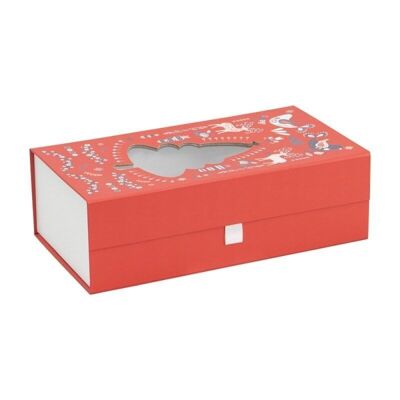 Caja cartón escandinava rectangular 32x18x10