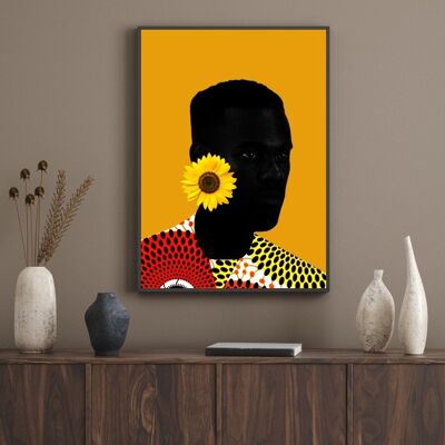 Affiche Poster - Yellow Wax Pop Art