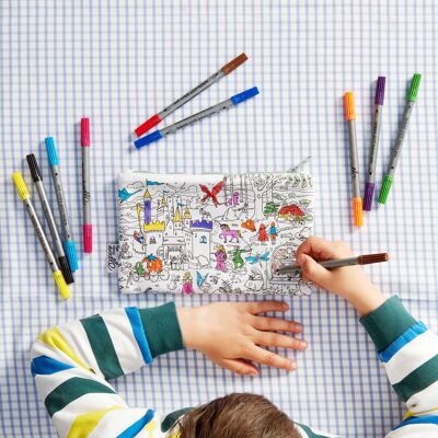 Color In Fairytale Trousse à crayons Cadeau durable pour enfants
