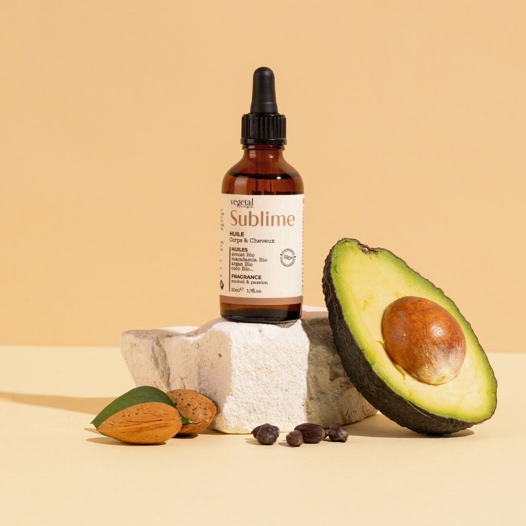 Erhabenes, nährendes Körper- und Haaröl