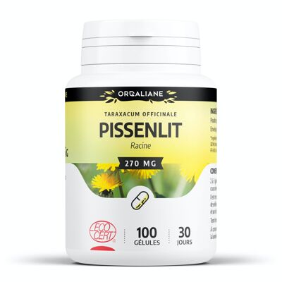 Pissenlit Bio - 270 mg - 100 gélules