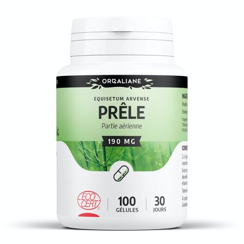 Prêle Bio - 190 mg - 100 gélules