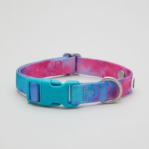 Tie Dye Multi Dog Collar