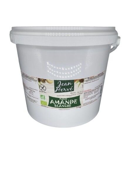 Purea di mandorle bianche, secchiello da 5 kg