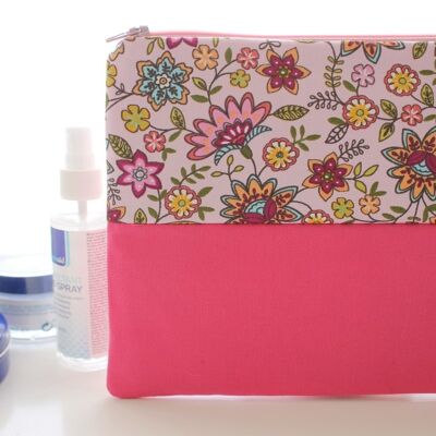 Maya zipped pouch indie flowers