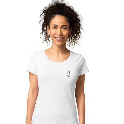 T-shirt Penguin da donna basica in tessuto organico