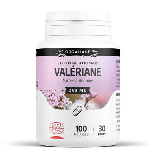 Valériane Bio - 250 mg - 100 gélules