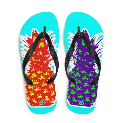 Pineapple Flip Flops