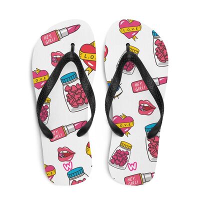 Pop Love Flip Flops