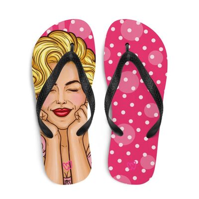 Pop Marilyn Flip Flops