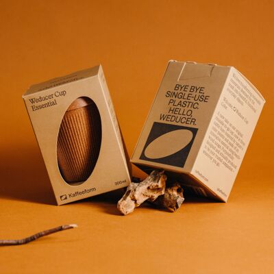 Kaffeebecher to go / Coffee Cup to go - Weducer Essential "Nutmeg"