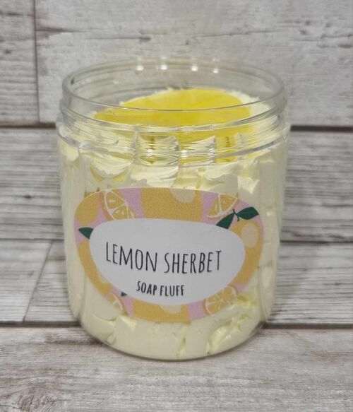 Lemon Sherbet Soap Fluff