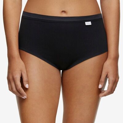 SLIP IN COTONE COMFORT NERO