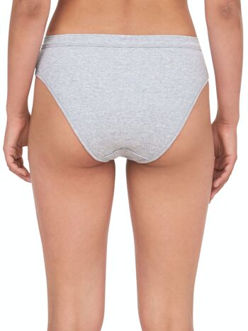 SLIP COTTON COMFORT MIXED GREY 2