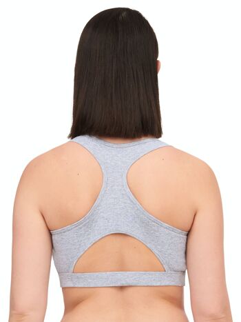 BRALETTE COTTON COMFORT MIXED GREY 3