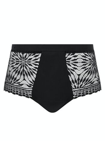 CULOTTE HAUTE MENSTRUELLE FLUX ABONDANT EXTRA LACE NOIR 5