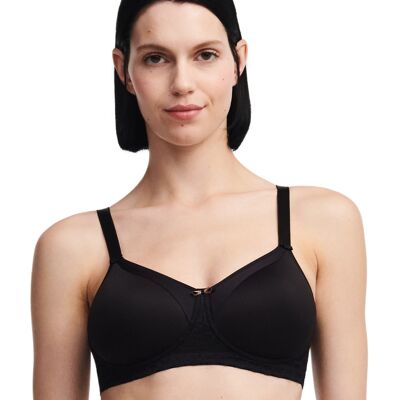 BLACK POST-OPERATIVE BRA