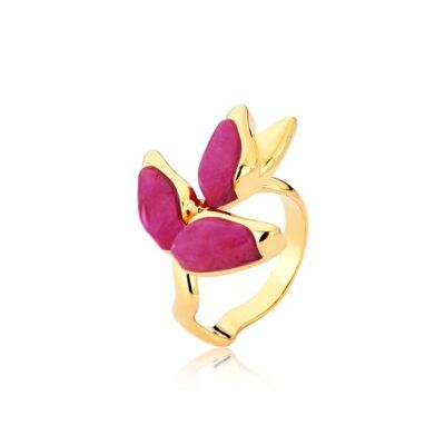 Heliconia Ring Fuchsia