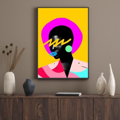 Poster Poster - Pop Art africana