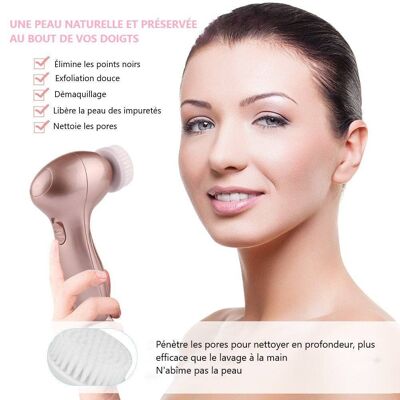 5 in 1 Electric Facial Cleansing Brush