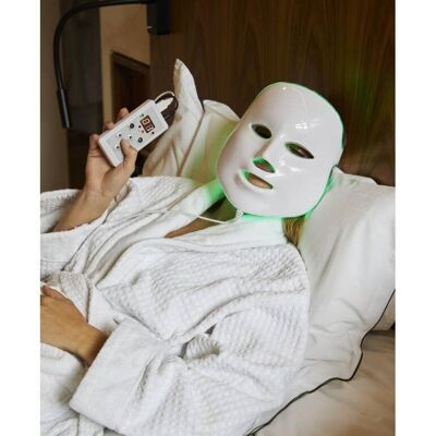 Maschera per il viso a led per luminoterapia